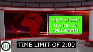 2022 FINA SPEED 11U,13U,15U,ADULT, MASTERS
