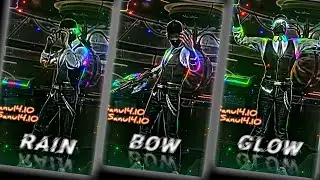 SMOOTH❤️‍🔥 RAINBOW🌈 GLOW EDIT FF IN [4K QUALITY]