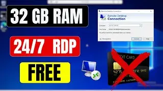Free RDP with 24/7 Uptime | High Speed Window RDP | 100% Working ✅