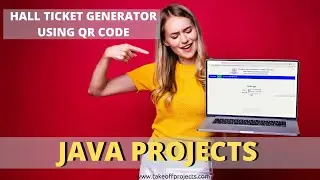 Hall ticket generator using QR code | Java Mini Projects | CSE Minor Projects