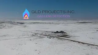 GLD Projects Inc  -  DJI M300 Drone and U10 methane Laser proof of concept.(drone sound effects)