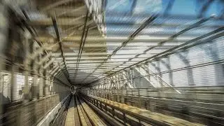 Trip across Rainbow-Bridge Tokyo (experimental Time-Lapse out of Video)