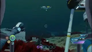 Subnautica construindo os brasos do traje camarão