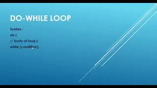 Java - Control Statements - Loop Statements - #for #while #do-while #java