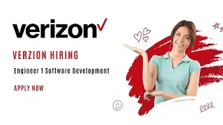 Verizon Hiring Engineer 1 Software Development
