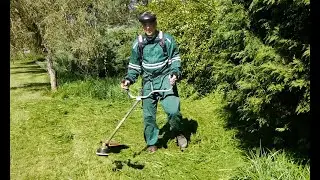 Křovinořez STIHL FS 235 - popruhy Oleo Mac s bederním pásem - Brush cutter straps with waist belt
