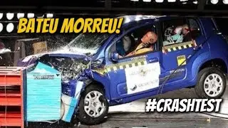 Piores carros no crash test!😱 #carros #crashtest