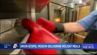 Union Gospel Mission Twin Cities serves Thanksgiving meals