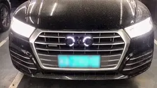 Light up Audi logo With Animation 2021