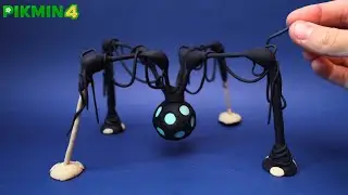 Making Groovy Long Legs From Pikmin 4 - Polymer Clay Tutorial