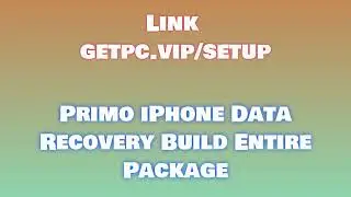 🔸Primo iPhone Data Recovery Build🥁 HOW TO INSTALL 💻PC/LAPTOP [TUTORIAL 2024 no charge✅]