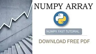 Numpy array python || numpy array tutorial  || numpy array #1