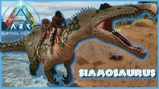 Taming SIAMOSAURUS Prehistoric Beasts In Ark Ascended!