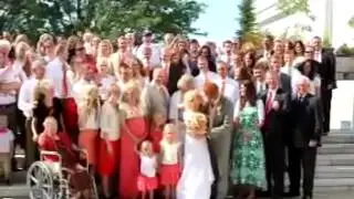 Rare footage of a ginger sucking the soul out of his bride