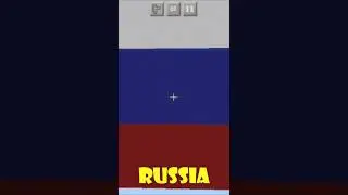 Russia 🇷🇺 or Ukraine 🇺🇦 | Minecraft #trending #shorts