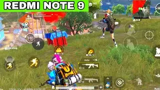 Redmi note 9 PUBG Mobile Gaming|Redmi note 9 pubg test|Redmi note 9 pubg gameplay with kriniaL Gamer