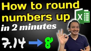 ⬆️ How to round up numbers in Excel by using the ROUNDUP formula in 2 minutes