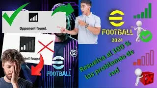 ¡Cómo SOLUCIONAR los problemas de red de eFootball RÁPIDO! Soluciones fáciles para iOS y Android