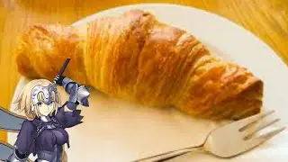 the story of Jeanne d'Arc and her croissant