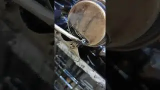 Вскрытие малого поддона.