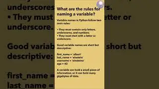 Python Variables | Python Basics 🐍