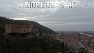 Heidelberg 4K - Old Town Walking Tour
