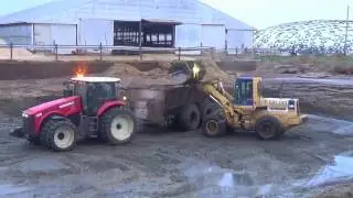 Hauling Cow Manure in Northern Indiana