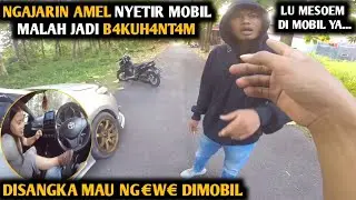 TEACHING AMEL TO DRIVE A CAR