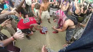 Lost lands 2018 mosh pit shaq diesel