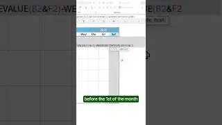 How to create a Dynamic 2025 Excel Calendar! 