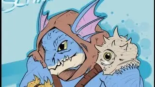 Дота 2 Гайды от Бога: Гайд по Dota 2 - Сларка(Slark) Разрыв прямой кишки противника