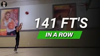 141 Free Throws Made In A Row | DZ Shooting