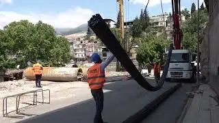 Yeni Kanlıdere Köprüsü’nde Çalışmalar Başladı