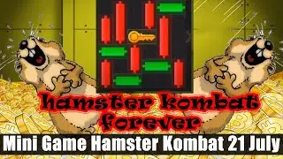 Hamster Combat Mini Game 21 July Slove|🎯| Hamster Kombat Puzzle Slove