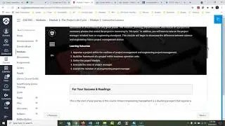 Where to find links to your required readings in a CSU Global course