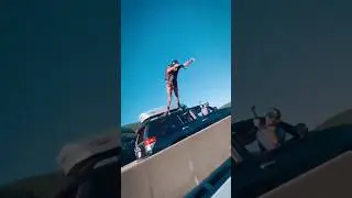 Jumped into a Ditch from a Moving Vehicle #shortsfeed #youtubeshorts #trending #adventure #shorts