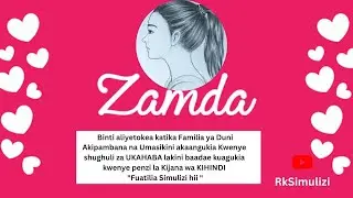 #Simulizi ZAMDA SEHEMU YA TATU