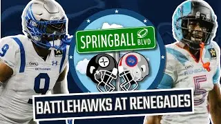 UFL PICKS: Can Battlehawks Beat Renegades Without McCarron?