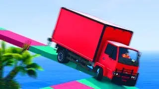 ГРУЗОВИК СЛИШКОМ ШИРОКИЙ!! СКИЛЛ ТЕСТ НА ГРУЗОВИКАХ! (GTA 5 ONLINE ГОНКИ)