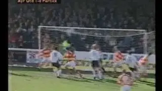 Ayr v Partick Scottish Cup QF 99/00