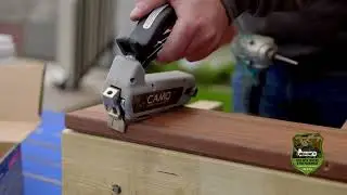 How to use hidden deck screws using Edge Deck Screws and the Marksman Pro CAMO Tool