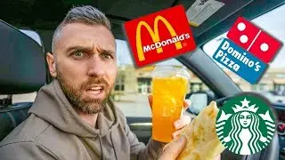 I tried the LEAST Popular items on fast food menus…(instant regret 🤮)