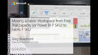 Moving Fabric (Power BI) Workspace from Free Trial or P SKU to F SKU