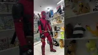 deadpool reto de baile #figurasdecoleccion #viralvideo #humor #funkopop #funnyvideos  #marvel