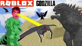 GODZILLA MONSTERS AWAKENED - ROBLOX GODZILLA Simulator YG Family Gaming Challenge
