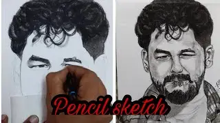 Hip hop tamizha Quick pencil sketch- Time lapse. / my hobby.#hiphop #artwork