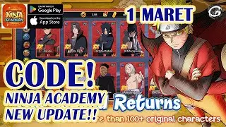 NEW CODE NARUTO NINJA ACADEMY GLOBAL GIFTCODE & HOW TO REDEEM CODE 1 MARET 2024 (ANDROID/IOS)