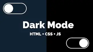Dark Mode CSS e JavaScript | Aprenda Aqui