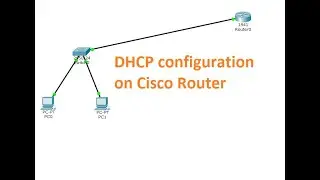 Cisco Router As a DHCP server