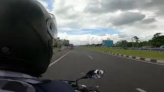 Gopro Hero 8 with TVS Raider 125cc on Kalyani Highway